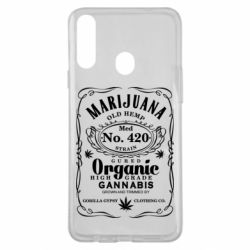 Чохол для Samsung A20s Cannabis label - PrintSalon