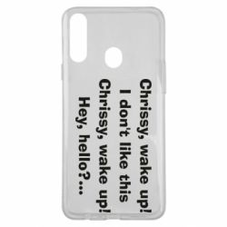 Чехол для Samsung A20s Chrissy, wake up - PrintSalon
