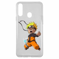 Чехол для Samsung A20s Crazy Naruto - PrintSalon