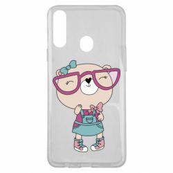 Чехол для Samsung A20s Cute bear - PrintSalon