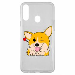 Чехол для Samsung A20s Cute Corgi Puppy - PrintSalon
