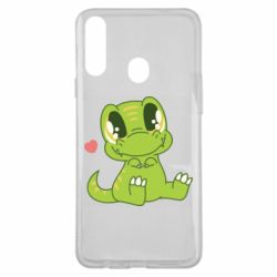 Чехол для Samsung A20s Cute dinosaur - PrintSalon