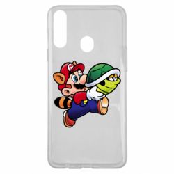 Чехол для Samsung A20s Cute Mario with turtle - PrintSalon
