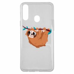 Чехол для Samsung A20s Cute sloth - PrintSalon