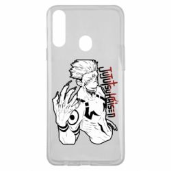 Чехол для Samsung A20s Demon Sukuna art - PrintSalon