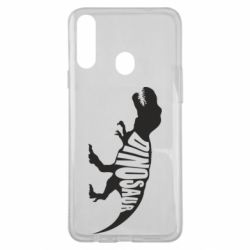 Чохол для Samsung A20s Dinosaur text - PrintSalon