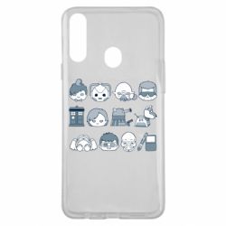 Чехол для Samsung A20s Doctor who icons - PrintSalon