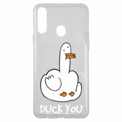 Чехол для Samsung A20s Duck you - PrintSalon