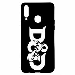 Чехол для Samsung A20s Dungeons s Dragons logo - PrintSalon