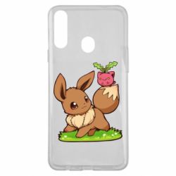 Чохол для Samsung A20s Eevee with Hoppip - PrintSalon