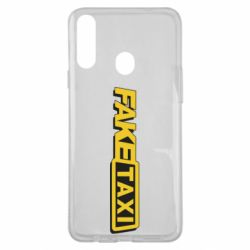 Чехол для Samsung A20s Fake taxi logo 2 - PrintSalon