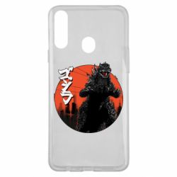 Чохол для Samsung A20s Годзила Арт - PrintSalon