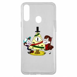 Чехол для Samsung A20s Gravity falls: happy new year - PrintSalon