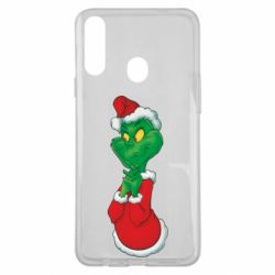 Чехол для Samsung A20s Гринч потирает руки - PrintSalon