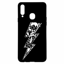 Чохол для Samsung A20s Harry Potter symbols - PrintSalon