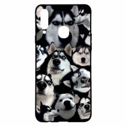 Чохол для Samsung A20s Husky Emotions - PrintSalon