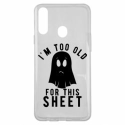Чехол для Samsung A20s I'm too old for this sheet-PrintSalon Чехол для Samsung A20s I'm too old for this sheet