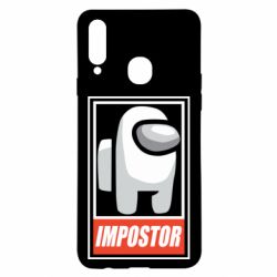 Чехол для Samsung A20s Impostor AmongUs - PrintSalon