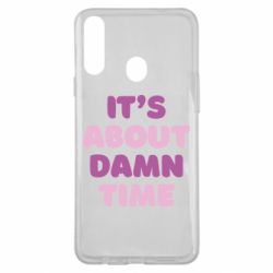 Чехол для Samsung A20s It's About Damn Time - PrintSalon