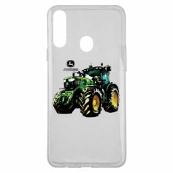Чохол для Samsung A20s John Deere Tractor and logo - PrintSalon