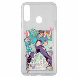 Чехол для Samsung A20s Jojo's bizzare poster - PrintSalon