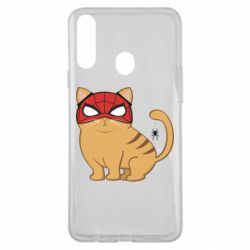 Чехол для Samsung A20s Кот паук - PrintSalon