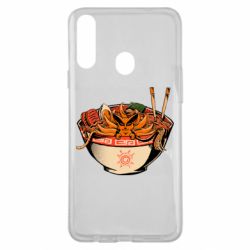 Чехол для Samsung A20s Kurama in ramen - PrintSalon
