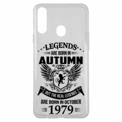 Чехол для Samsung A20s Легенды рождаются. Ваш месяц год рождения (англ.) - PrintSalon
