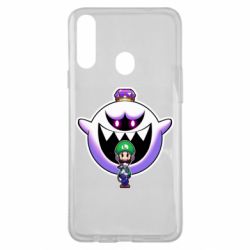 Чохол для Samsung A20s Luigi and King Boo - PrintSalon