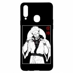 Чехол для Samsung A20s Магическая битва аниме - PrintSalon