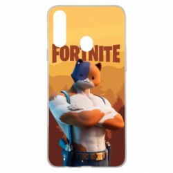 Чехол для Samsung A20s Meowscles and logo - PrintSalon