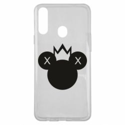 Чехол для Samsung A20s Mickey with a crown - PrintSalon