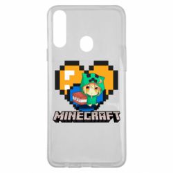 Чохол для Samsung A20s Minecraft Girl - PrintSalon