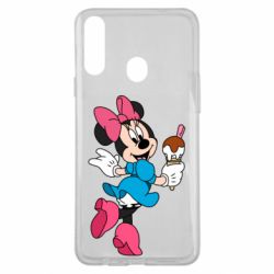 Чохол для Samsung A20s Minnie Mouse and Ice Cream - PrintSalon