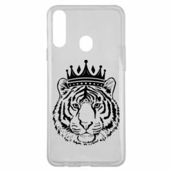 Чехол для Samsung A20s Папа-Тигр - PrintSalon