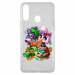 Чехол для Samsung A20s Персонажи FNAF - PrintSalon