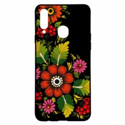 Чохол для Samsung A20s Петриківський розпис - PrintSalon