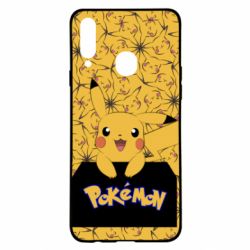 Чохол для Samsung A20s Pikachu Pika-Pika - PrintSalon