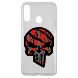 Чохол для Samsung A20s Punisher Coat of arms of Ukraine - PrintSalon
