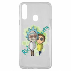 Чехол для Samsung A20s Rick and Morty voodoo doll - PrintSalon