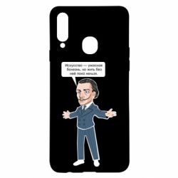 Чехол для Samsung A20s Salvador Dali vk mem-PrintSalon Чехол для Samsung A20s Salvador Dali vk mem