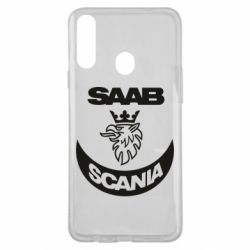Чехол для Samsung A20s Scania SAAB logo - PrintSalon