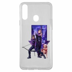 Чехол для Samsung A20s Соколиный глаз и Кейт Бишоп - PrintSalon