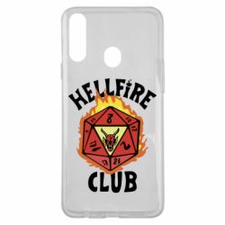 Чехол для Samsung A20s Stranger Things: Hellfire club - PrintSalon