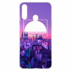 Чохол для Samsung A20s Sunset city - PrintSalon