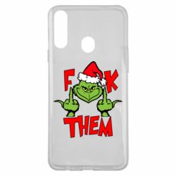 Чехол для Samsung A20s The grinch f*ck them - PrintSalon