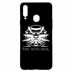 Чехол для Samsung A20s The witcher wolf - PrintSalon