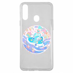 Чехол для Samsung A20s Ultra cute shark - PrintSalon