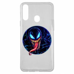 Чохол для Samsung A20s Venom black and blue style - PrintSalon