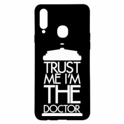 Чехол для Samsung A20s Верь мне я доктор Тардис - PrintSalon